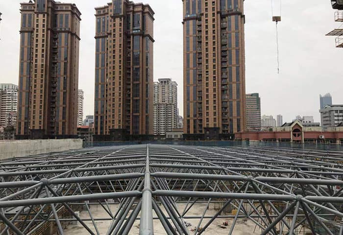 达州螺栓球网架结构